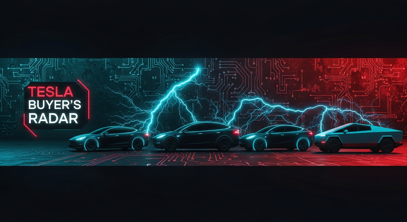 TeslaRumors Buyer's Radar - Track the EV Pulse